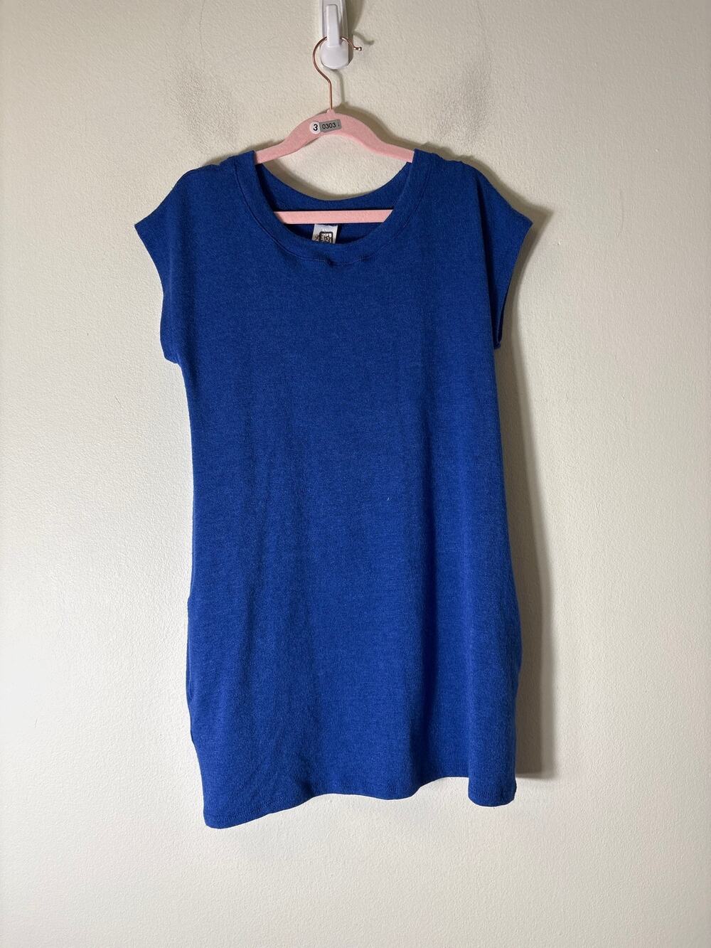 Girls NWT Erge Royal Blue Cashmer Dress Sz 8